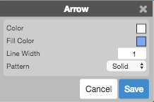 Arrow options
