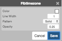 Fibtimezone options