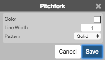 Pitchfork options