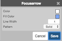 Focusarrow オプション